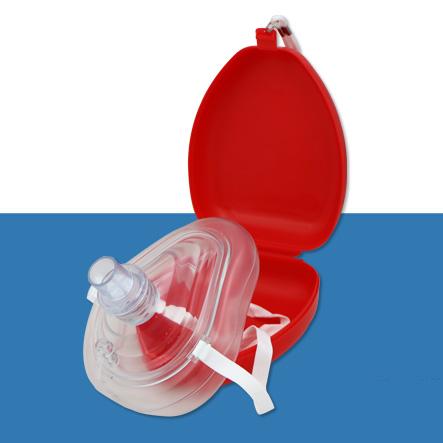 Mund-zu-Mund-Beatmungsmaske mit Hartschalenetui - CPR